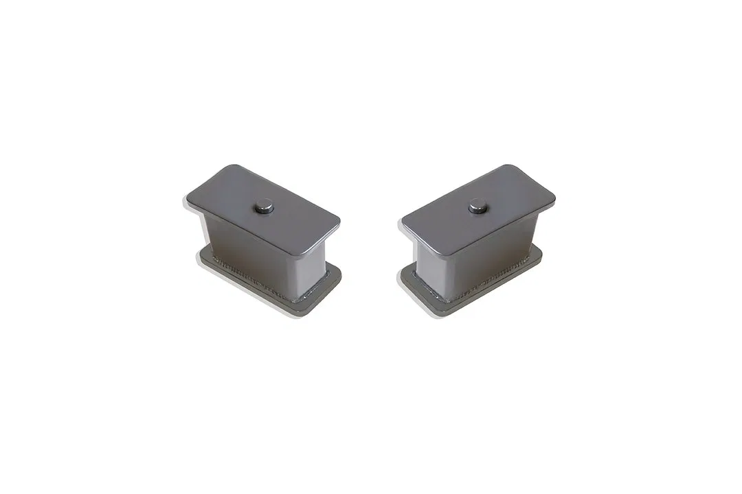 810030 – MAXTRAC Leaf Spring Block Kit, 3 Inch Block Height Cast Iron Set Of 2